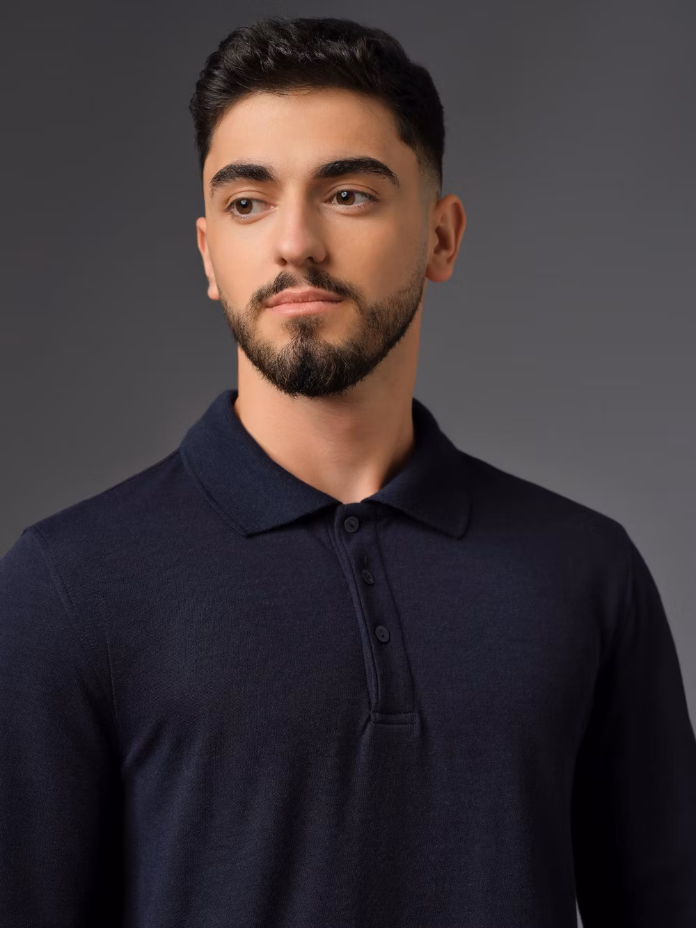 Nomex® Wool blend polo shirt